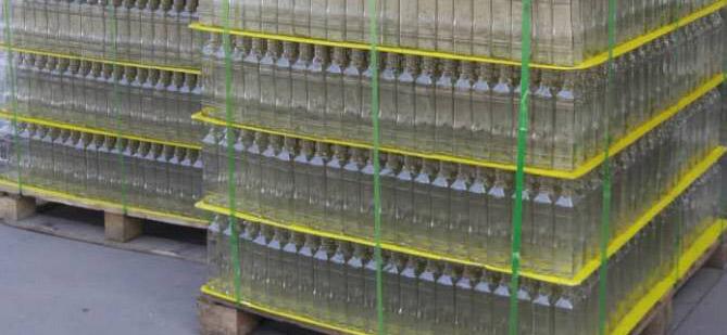 Plastiktrennblätter benutzt durch Getränkeindustrien für Flaschen-Transport