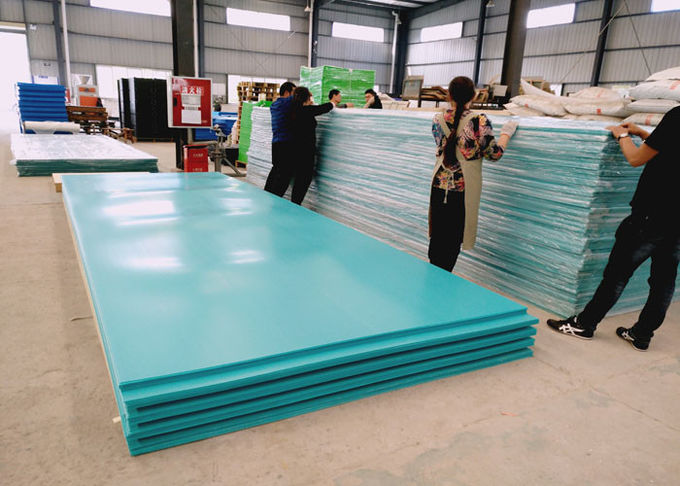 6m x 2.1m 5800mm x 2100mm runzelten Kunststoffplatten für die konkrete Formung